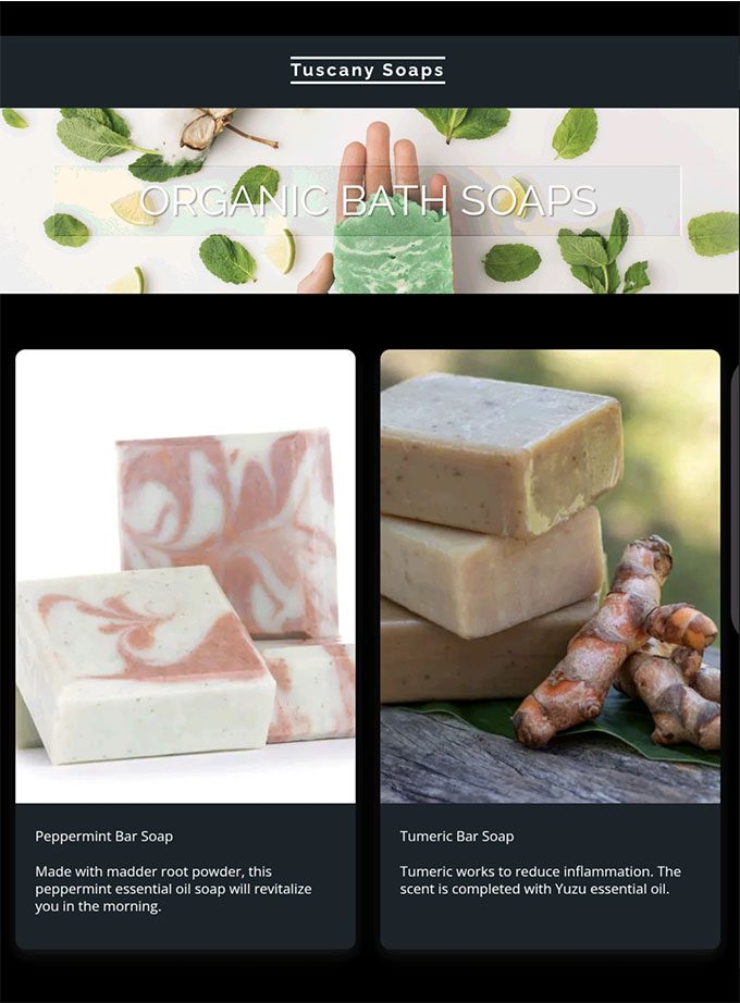 Tuscany Soaps
