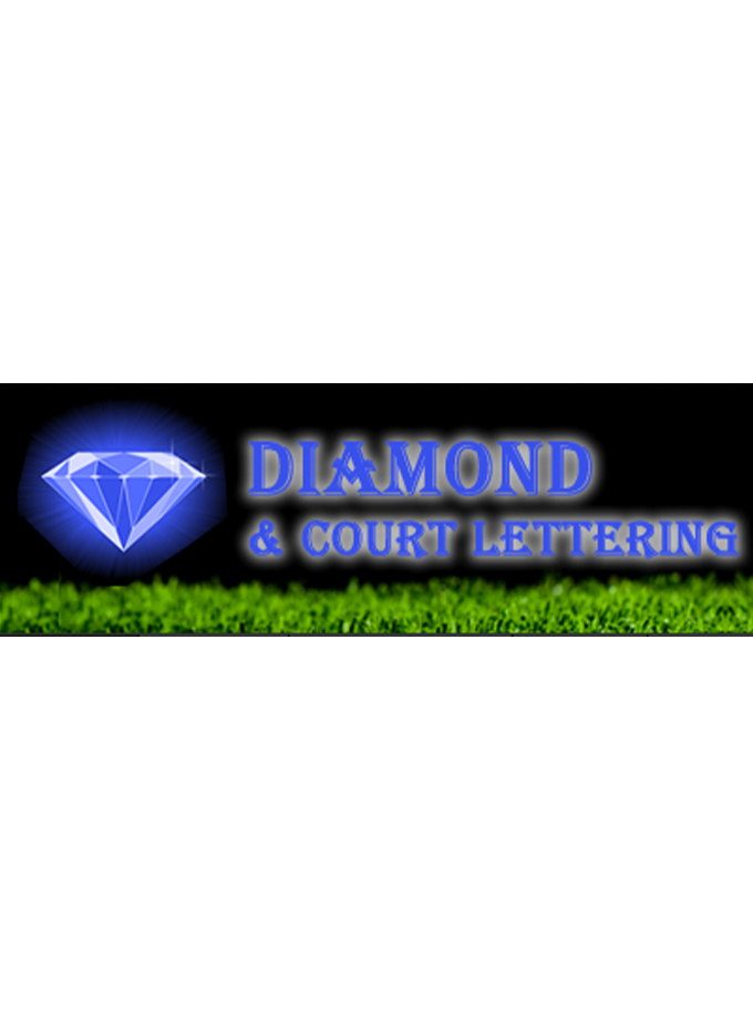 Diamond &#038; Court Lettering
